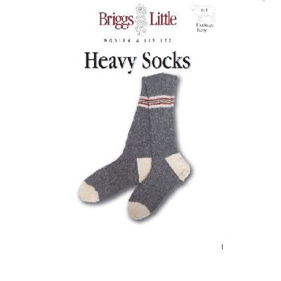 Briggs and Little Heavy and Light Sock Patterns