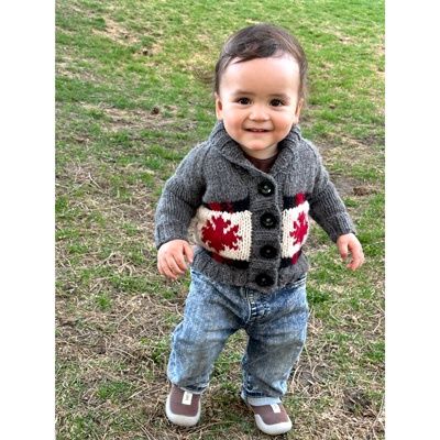 The Little Canadian Cardigan Kit &amp; Pattern