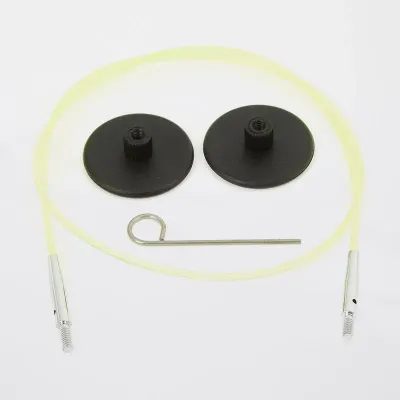 KnitPro Interchangeable cords-Colour Coded for Sizes