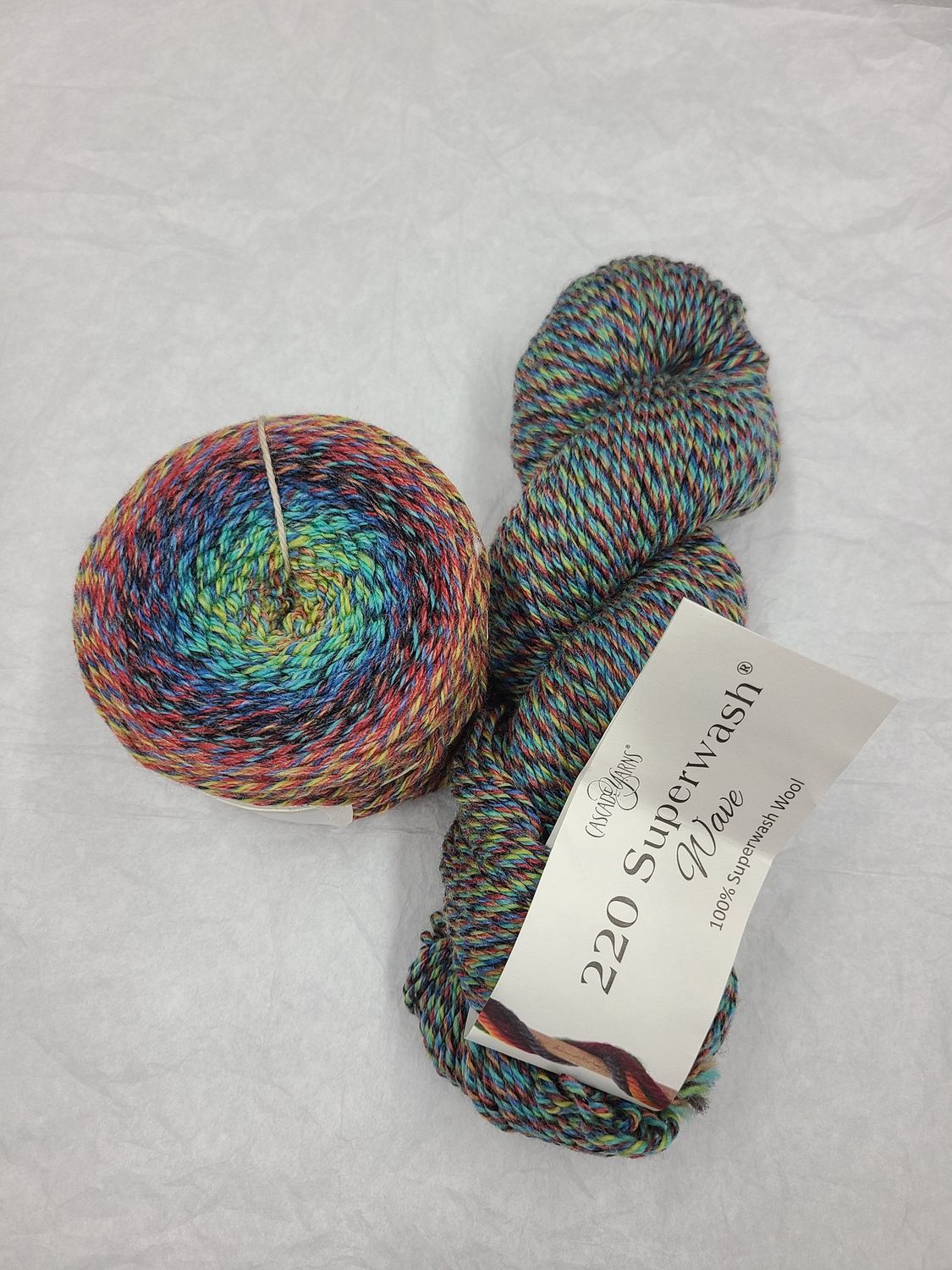 220 Superwash Wave-Worsted, Colour: 0133 Vibe