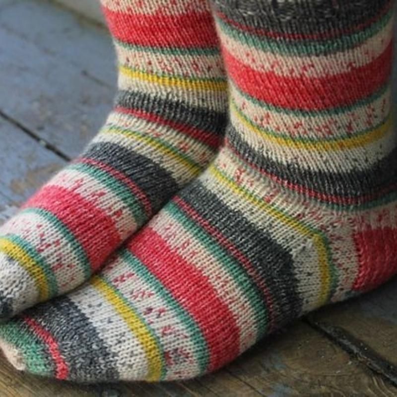 Learn to Knit Toe Up Socks with Linda: 4 weeks