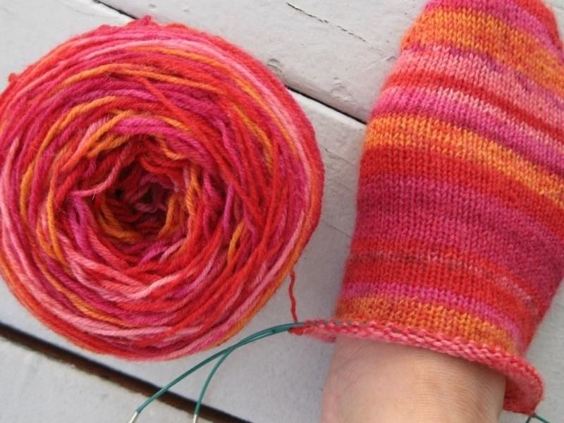 Learn to Knit Toe Up Socks with Linda: 4 weeks