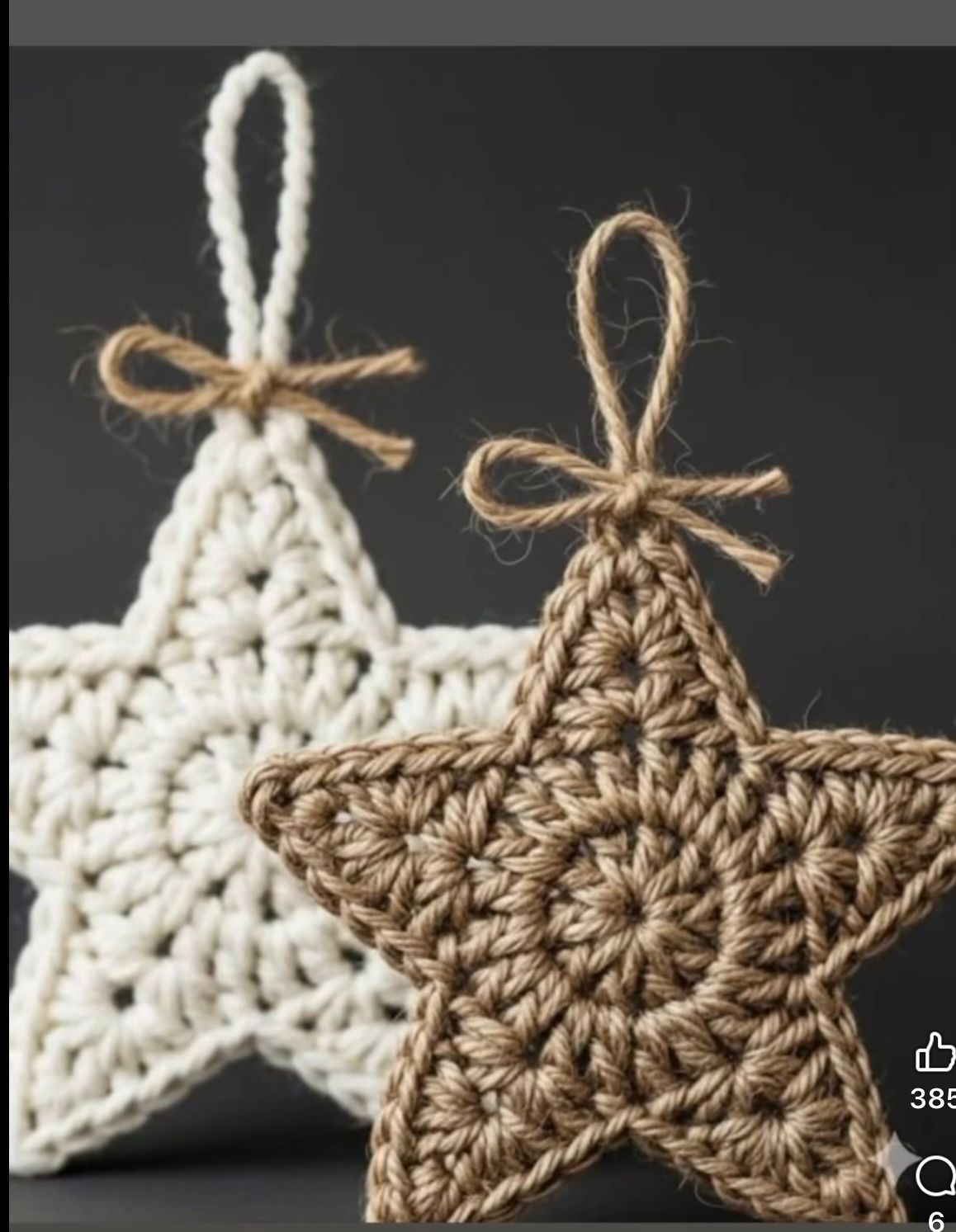 Holiday Ornament Star Crochet Workshop with Donna 2 hrs