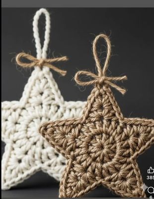 Holiday Ornament Star Crochet Workshop with Donna 2 hrs