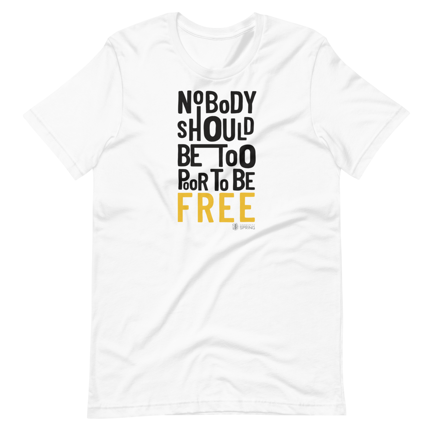 2Poor2BeFree Premium Cotton Tee
