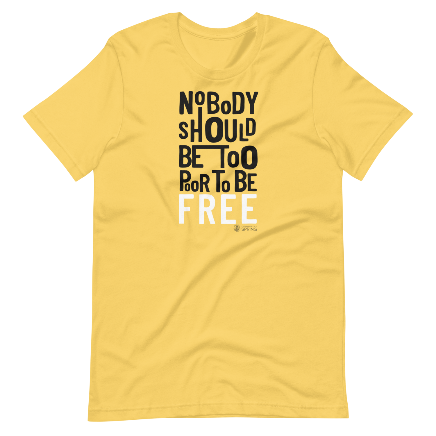 2Poor2BeFree Premium Cotton Tee