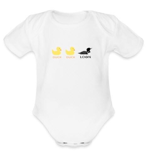 Duck Duck Loon Onesie