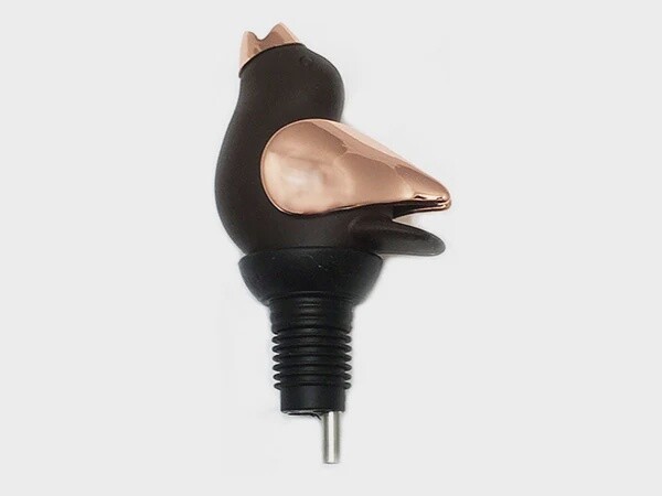 Chirpy Top Black, Color: Copper