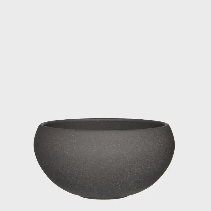 Ceramic Dark Grey Bowl