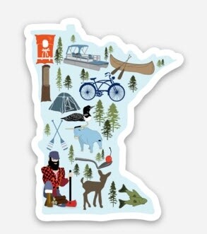 MN Icon Decal Sticker