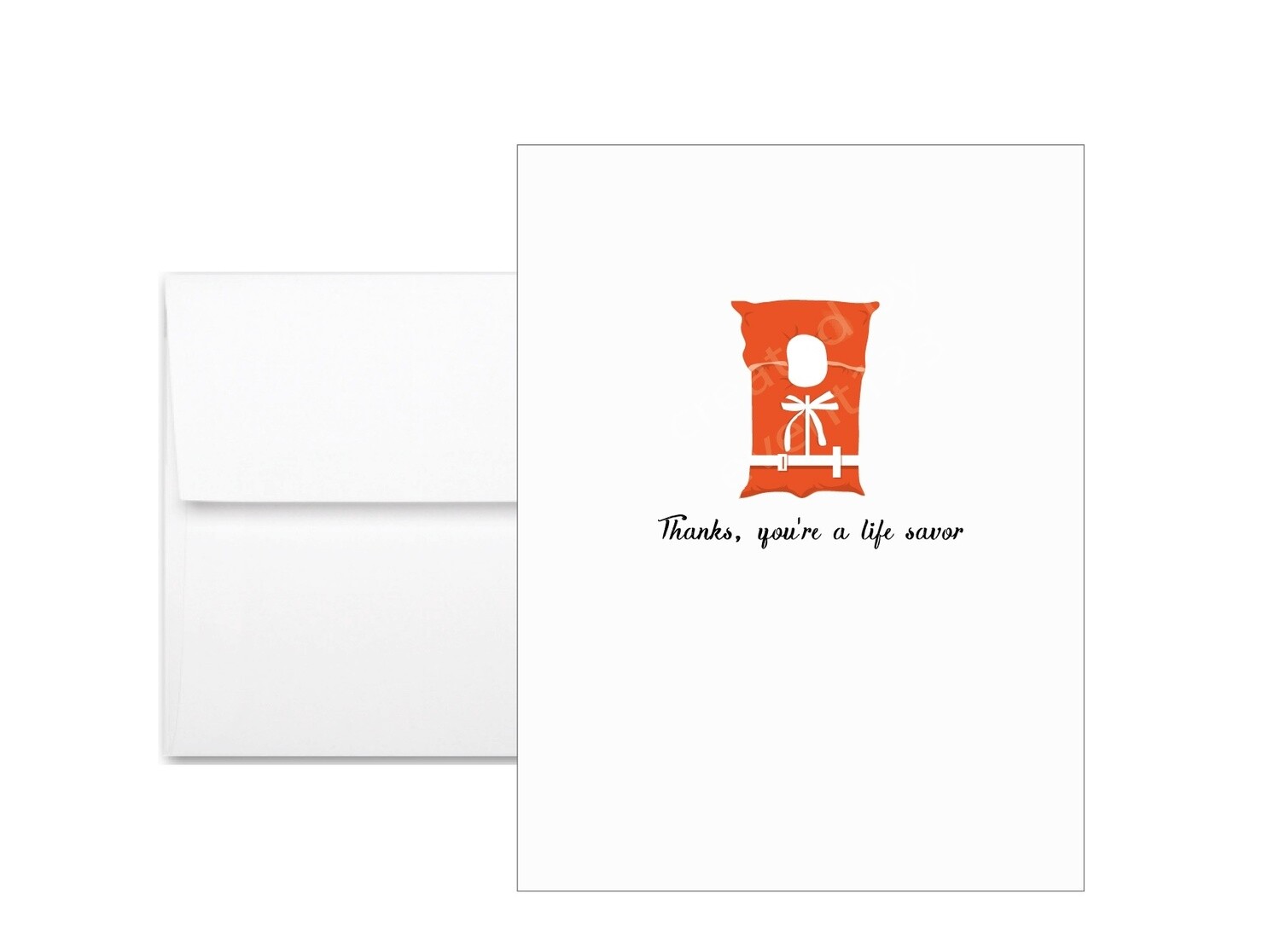 Life Jacket Card
