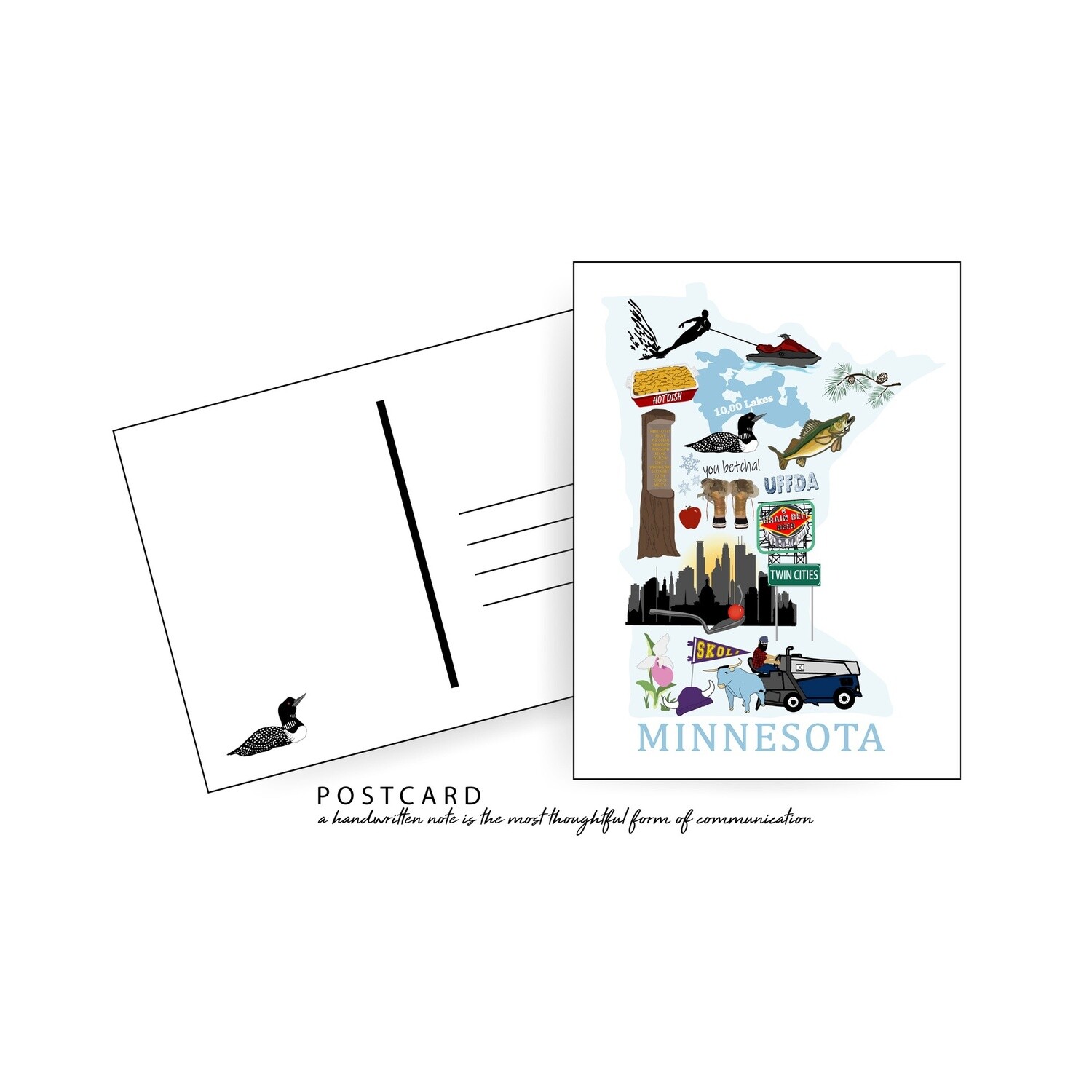 MN Items Postcard