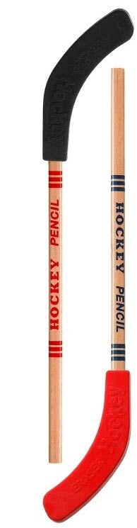 Hockey Stick Pencil With Eraser