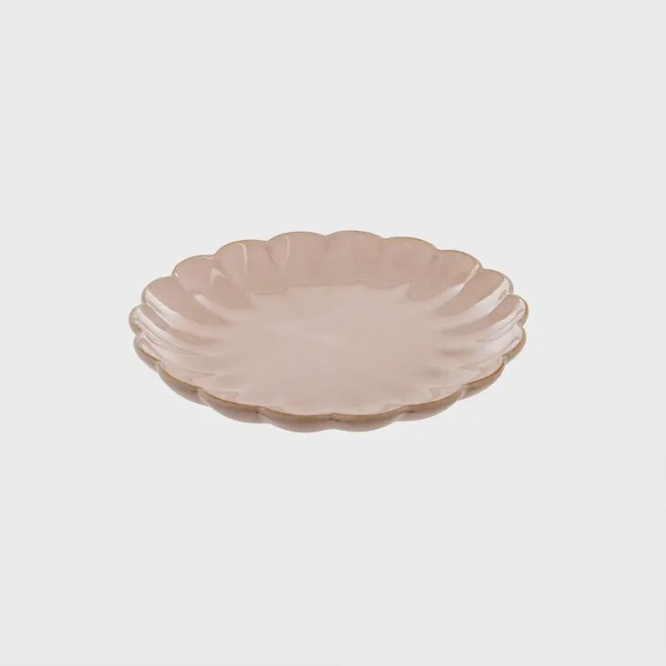 Blush Scallop Plate Small