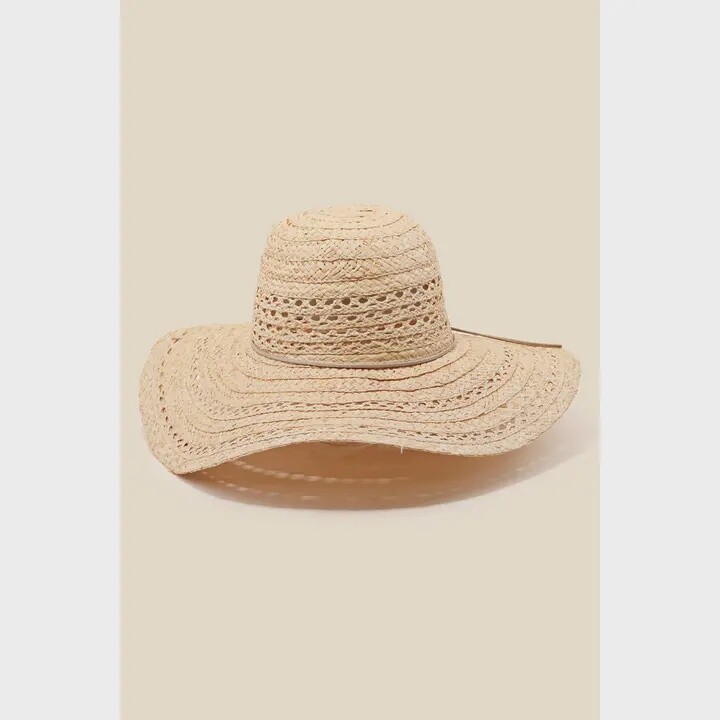 Straw Braided Sun Hat