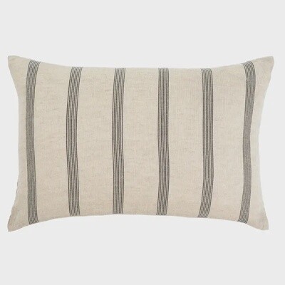 16x24 Stripe Linen Pillow