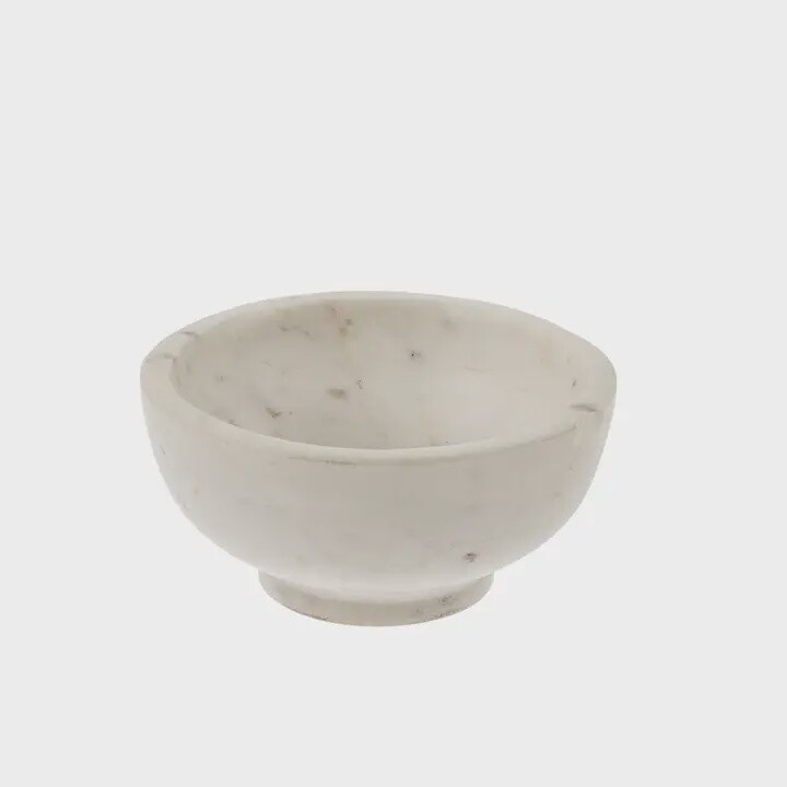 Corbier Marble Bowl White