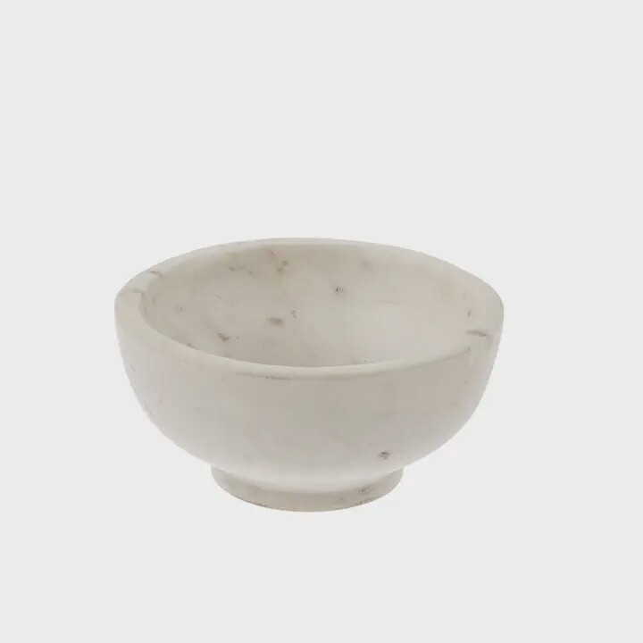 Corbier Marble Bowl  White