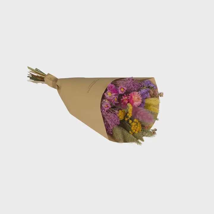 Dried Flowers - Field Bouquet - Pink small