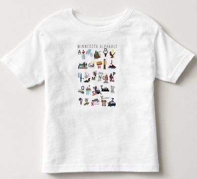 MN Alphabet T-shirt