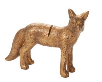 NAME CARD HOLDER, Shape: Fox