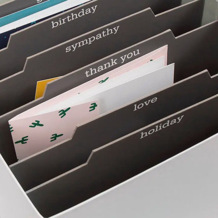 Greeting Card Organizer