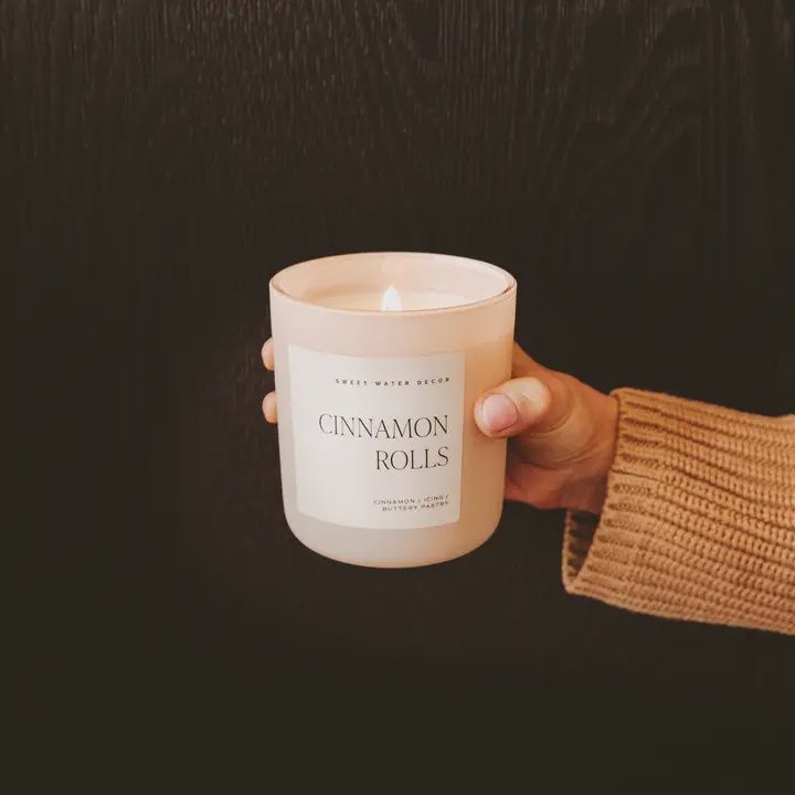 Cinnamon Rolls  Candle