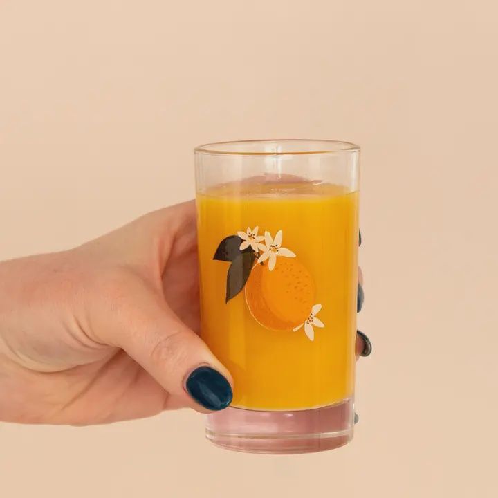 Orange Orchard Mini Juice Glass