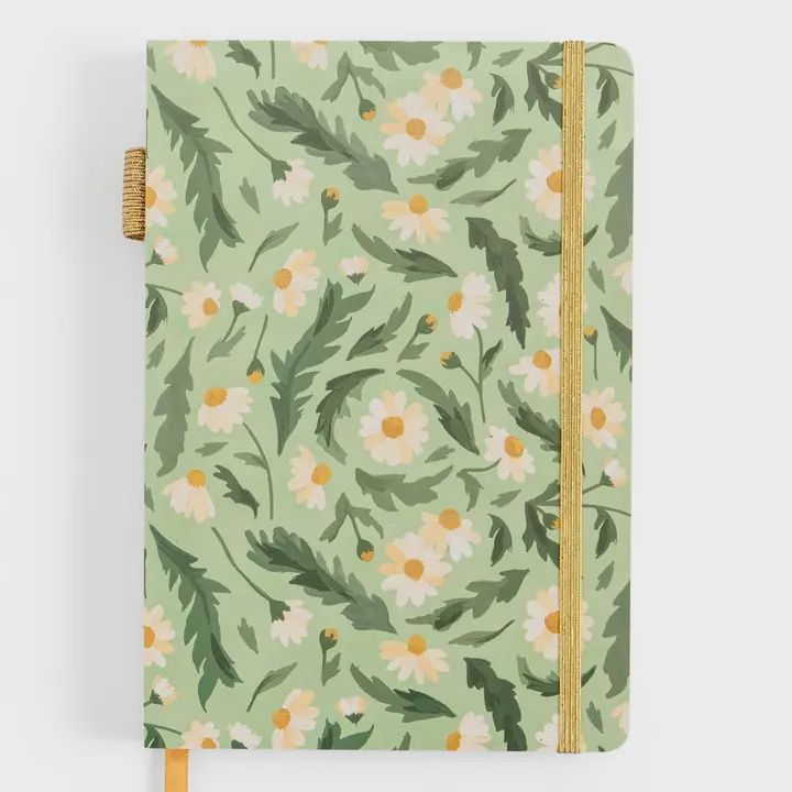 Flower Dot Grid Journal