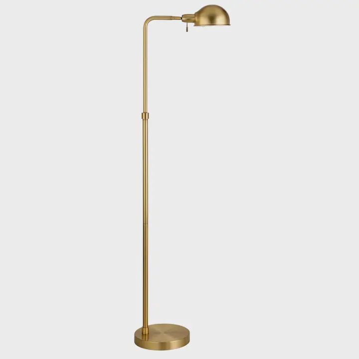 66&quot; Brass Reading Floor Lamp