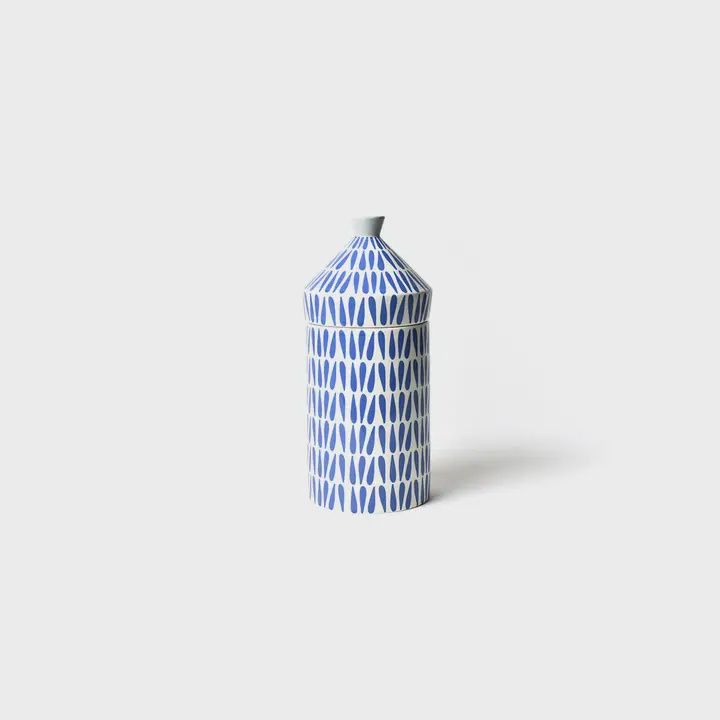 Blue Canister Tall