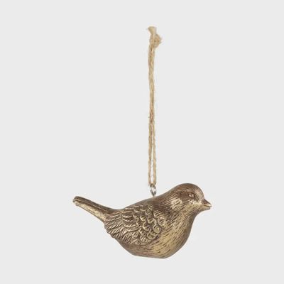 Bronze Bird Ornament