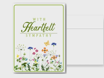 Heartfelt Sympathy card Pack