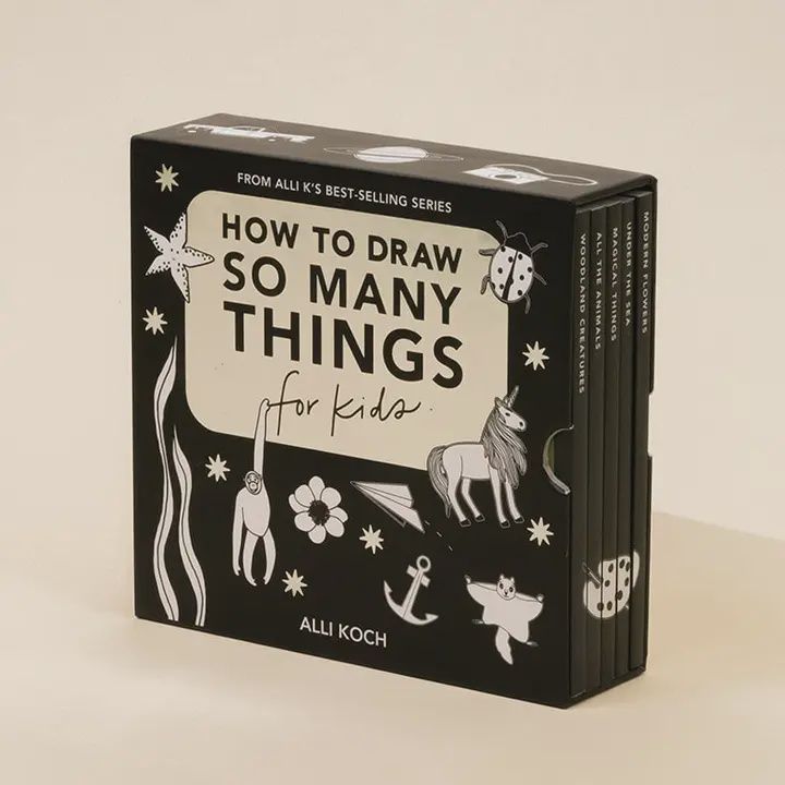 How To Draw So Many Things: Box Set of 5