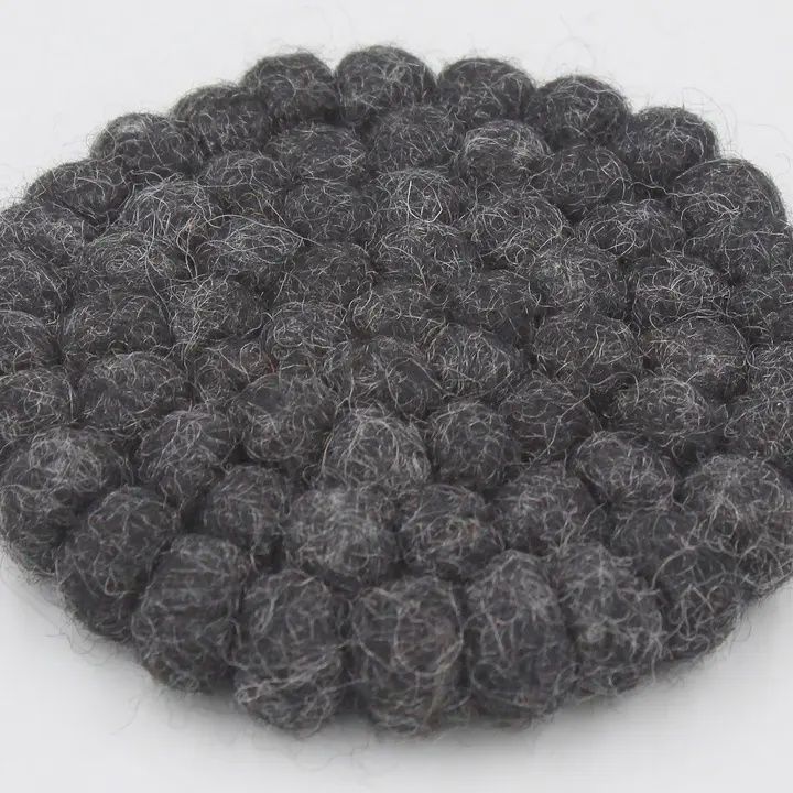 Wool Pom Coaster