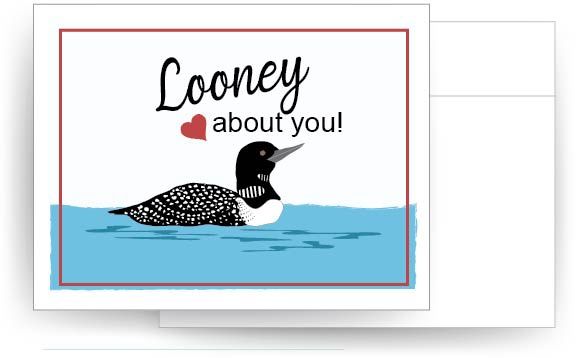 Looney About You Card