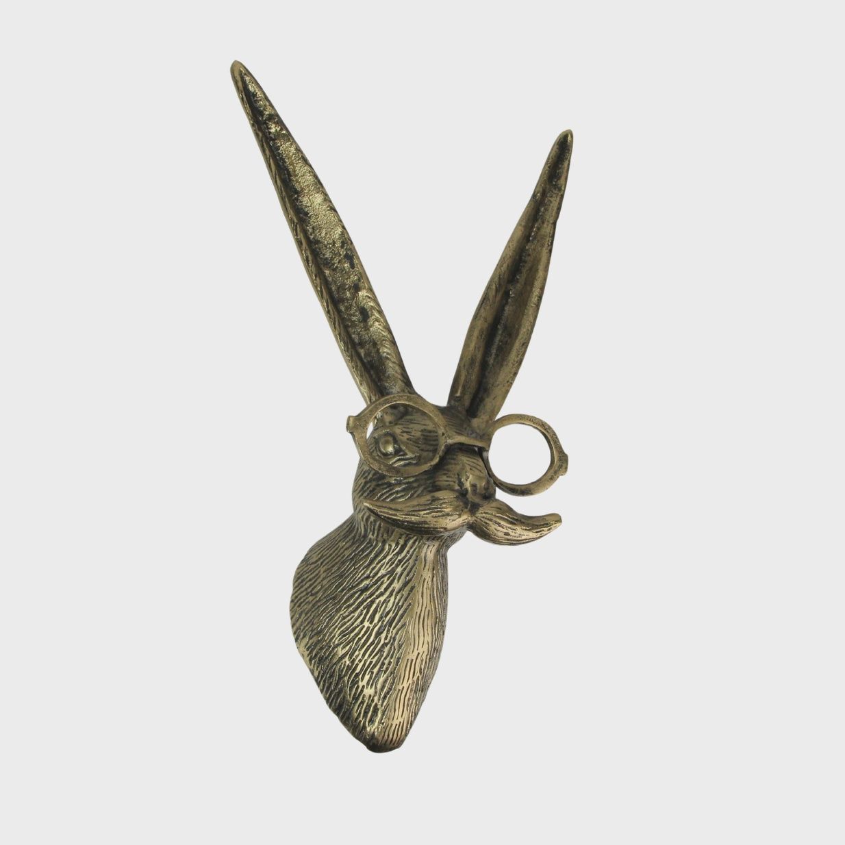 Mini Hare Head Wall Hanging