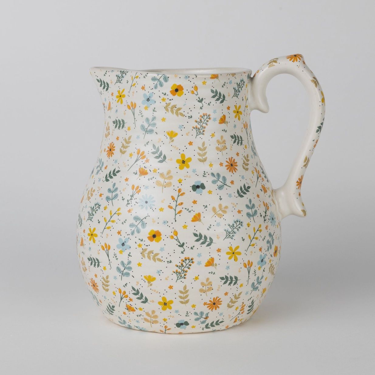 Floral Pitcher
