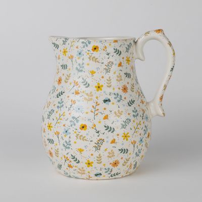 Floral Pitcher