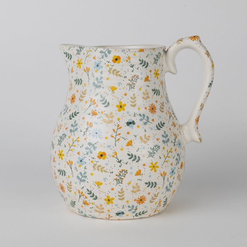 Floral Pitcher