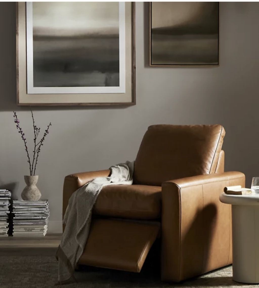 Leather Electric Recliner
