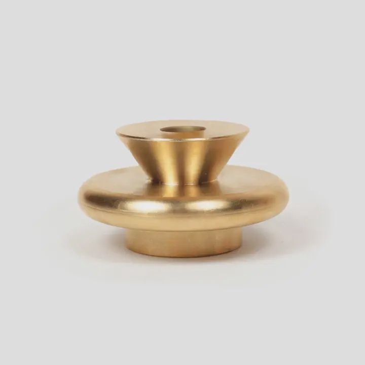 Solid Brass Candle Holder Mini