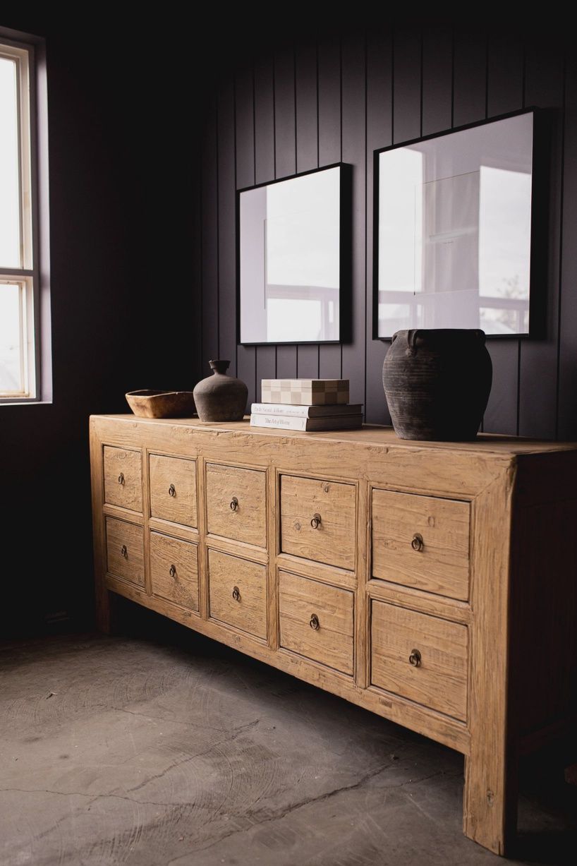 Reclaimed Reclaimed Ten Drawer Console Table