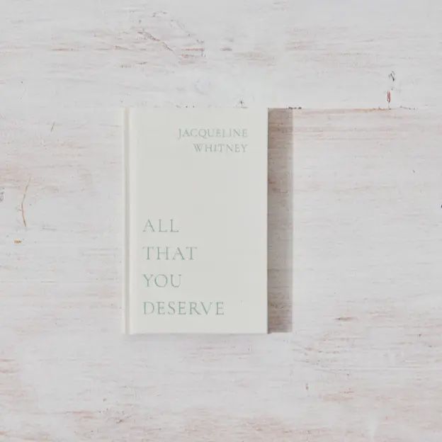 All That You Deserve - Book