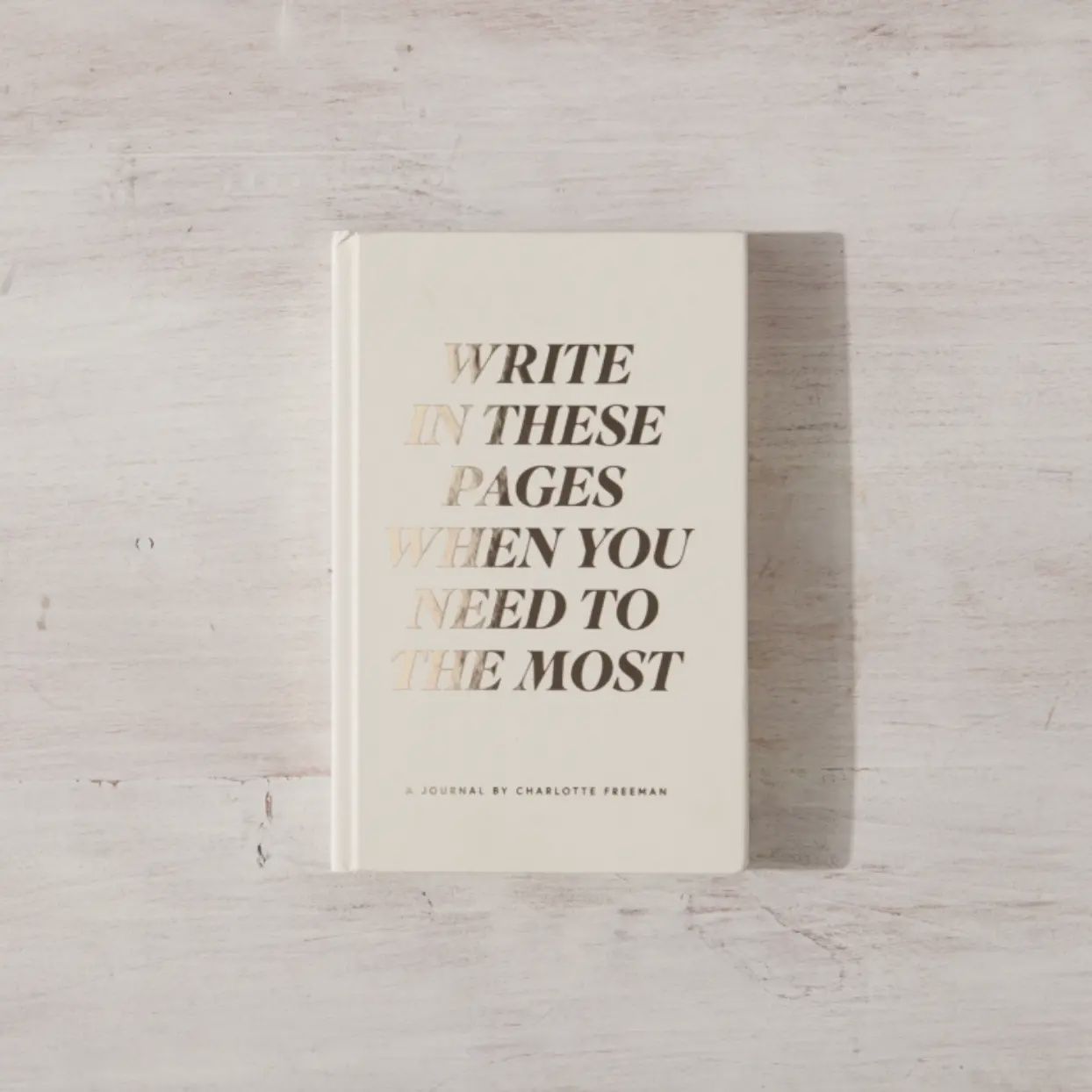 Write in These Pages Journal
