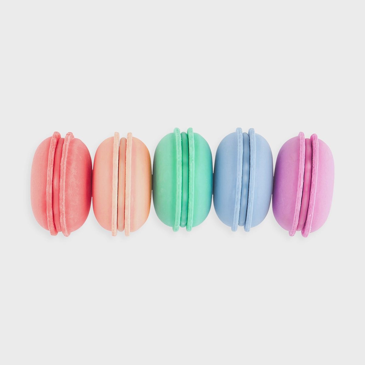 Macaron Scented Eraser - Set of 5