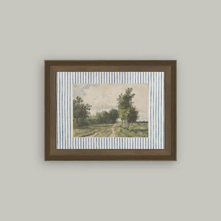 Provence Landscape Frame Art