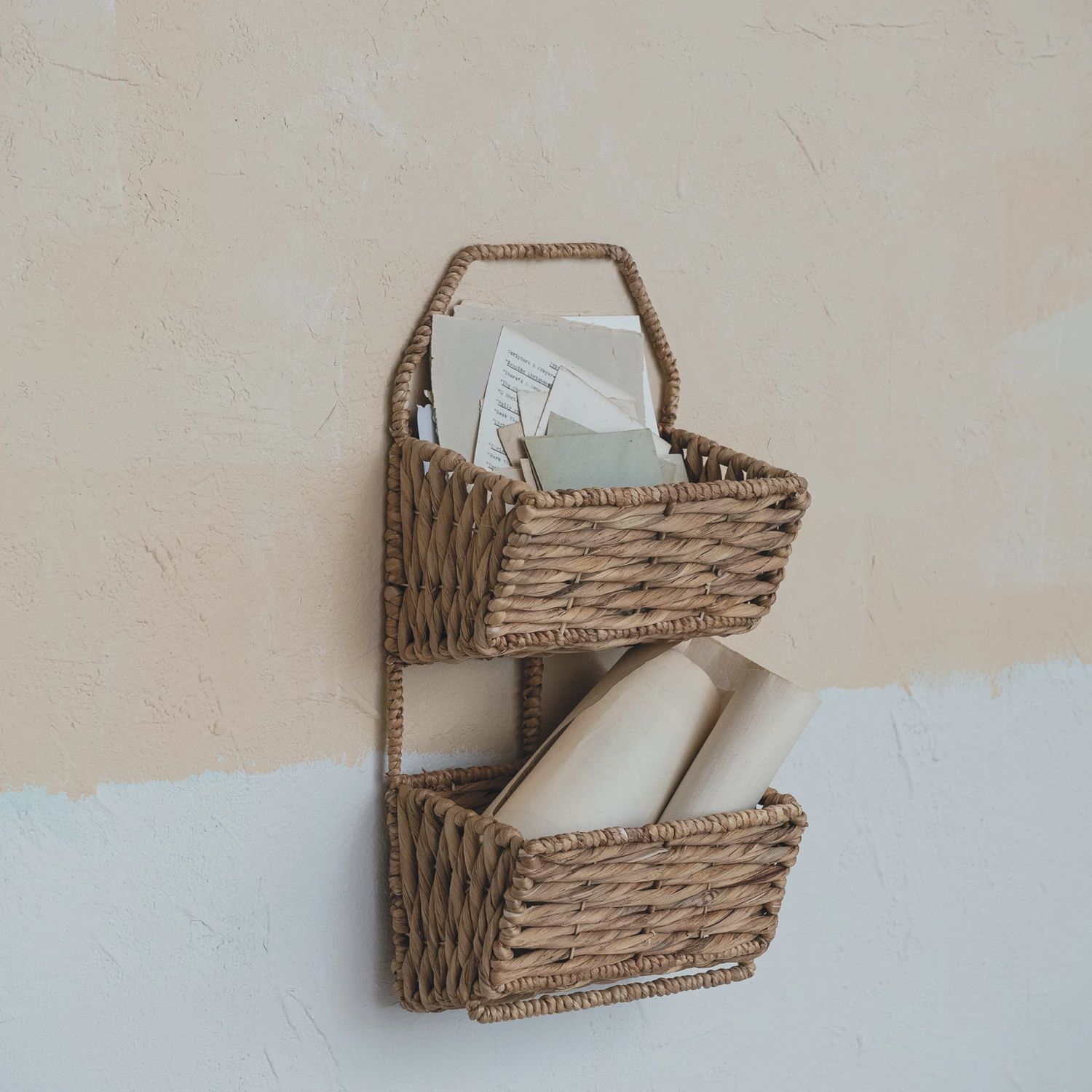 2-Tier Wall Basket