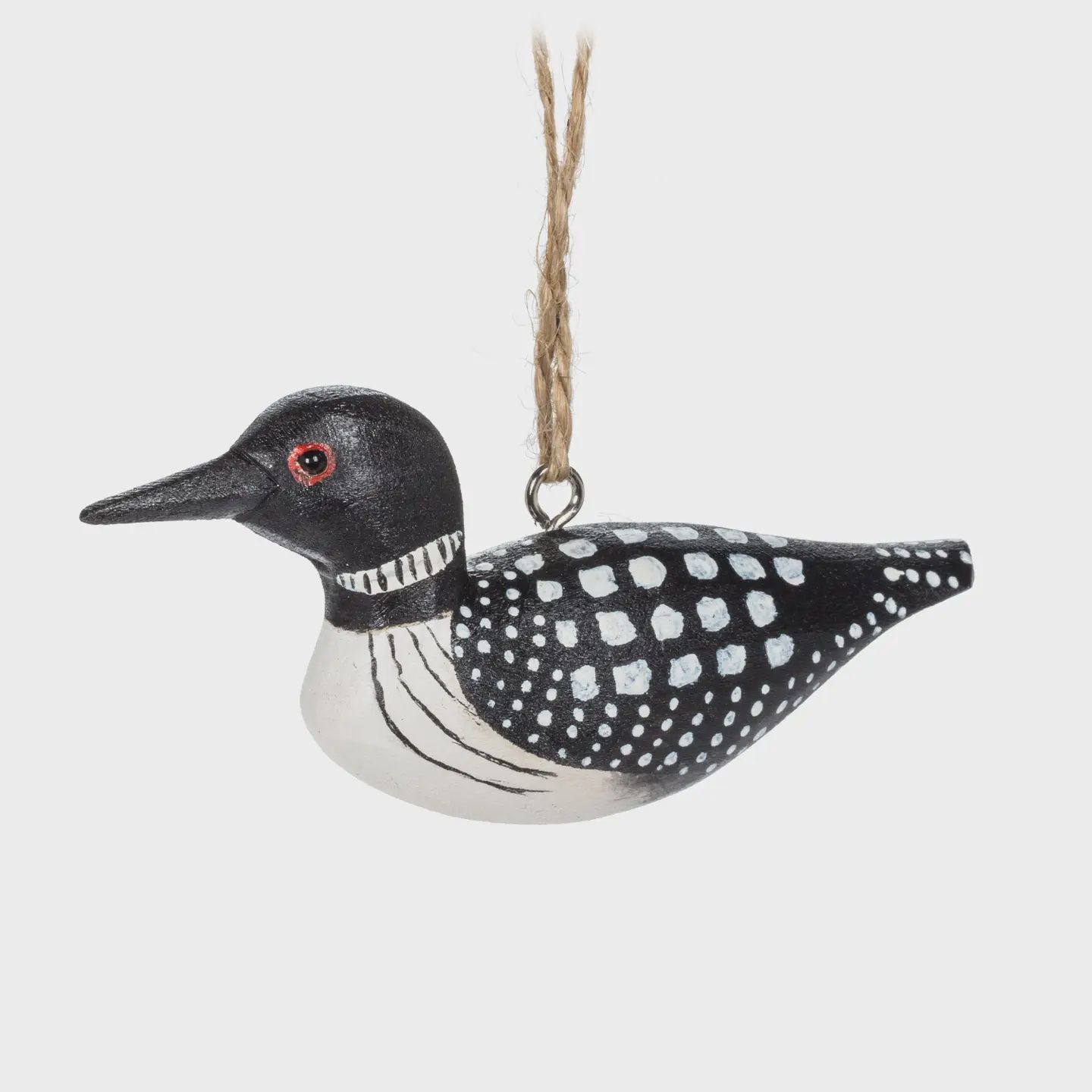Loon Carved Ornament