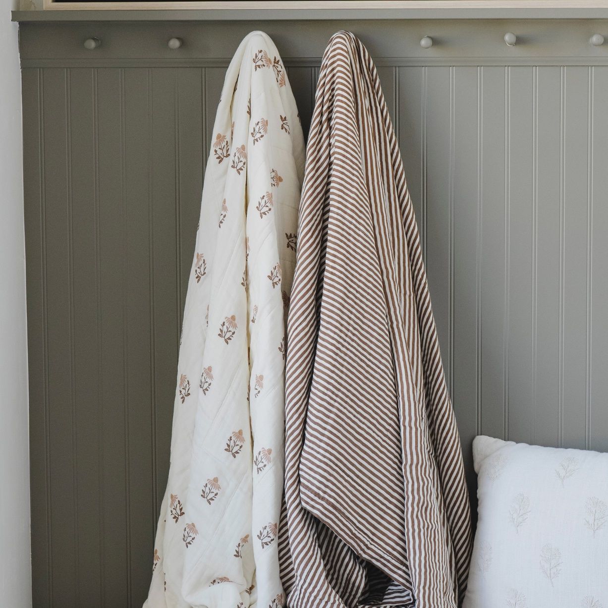 Bamboo Rayon Muslin Stripe